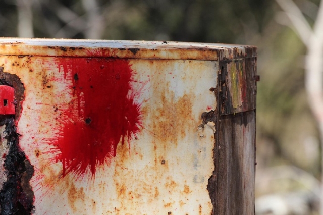 escenario de paintball